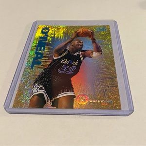 Shaquille ONeal Rare! 1995 Skybox Gold Holo insert Basketball Card